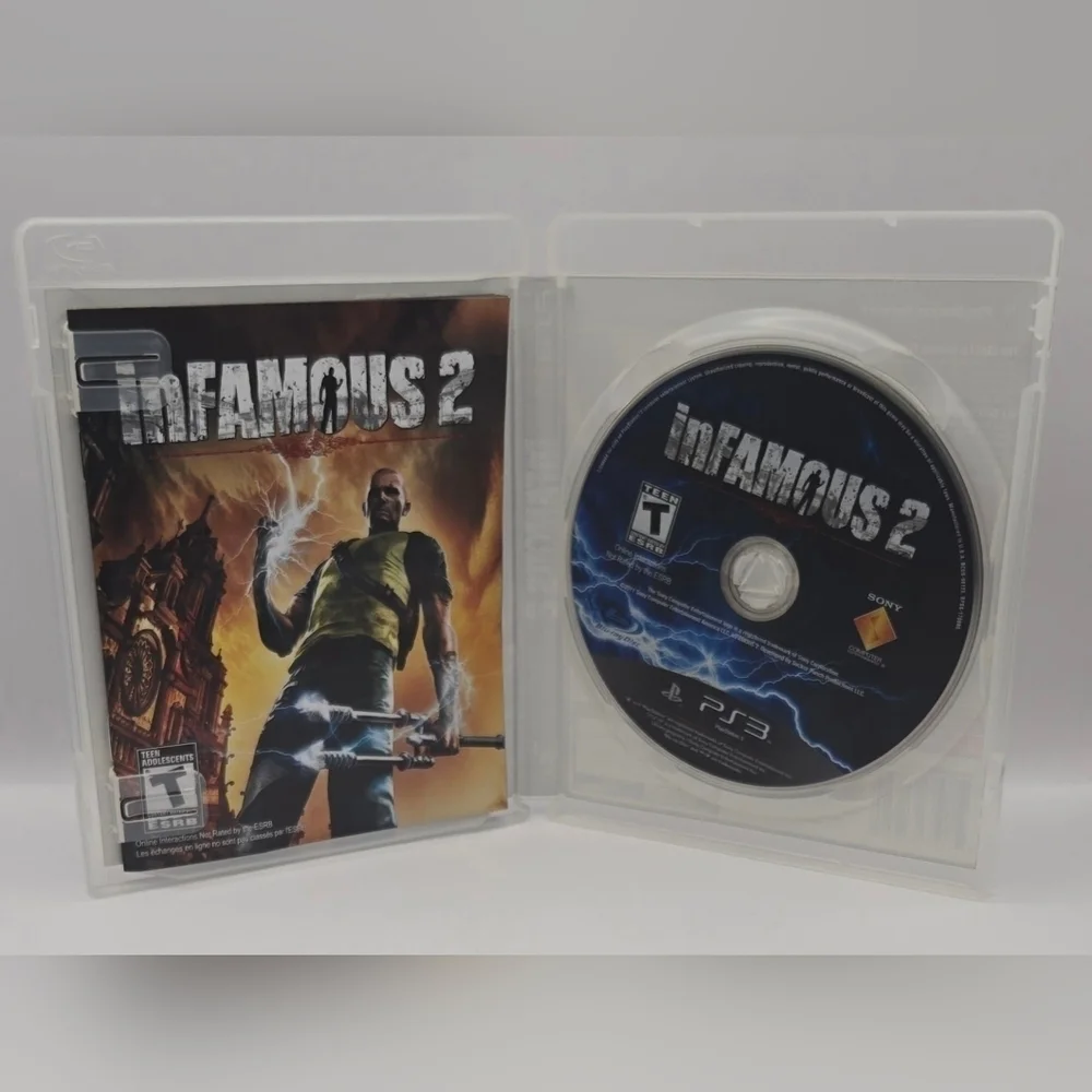 inFAMOUS 1 & inFAMOUS 2 PS3 Game Bundle Tested Complete - Picture 15 of 16